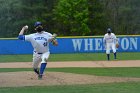 Baseball vs CGA  Wheaton College Baseball vs Coast Guard Academy during game two of the NEWMAC semi-finals playoffs. - (Photo by Keith Nordstrom) : Wheaton, baseball, NEWMAC